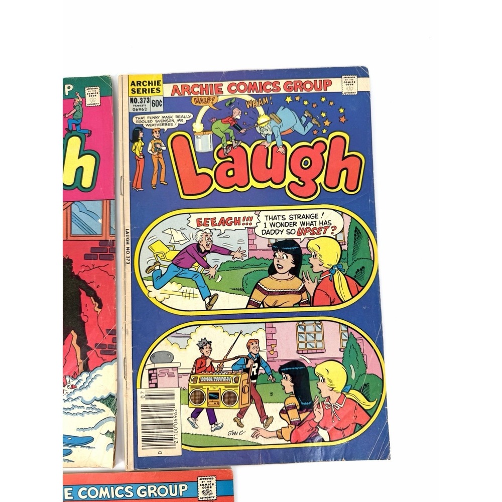 Archie Laugh Comic Lot 7 Issues #353 355 360 373 377 378 382 Vintage - Picture 5 of 16